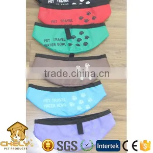 Convenient Collapsible Dog Bowl Your Logo Could be Printed on Waterproof and Eco-friendly thumbnail-1