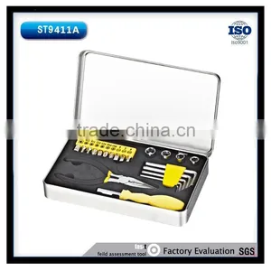 22pcs Promotional Gift Tin Box Tool Set Kit thumbnail-1