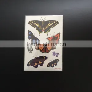WMC-005 Easy Applying Temporary Butterfly Body Tattoo thumbnail-1