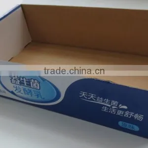 Recyclable Offset Print Corrugated Board Acidified Milk Box in Size 26*14*6.6cm thumbnail-1