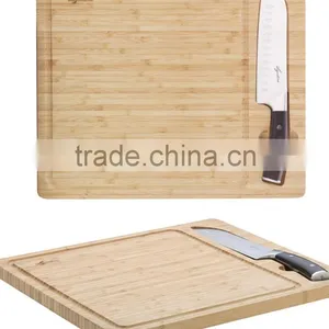 Bamboo Cutting Board With Knife With Magnets thumbnail-1