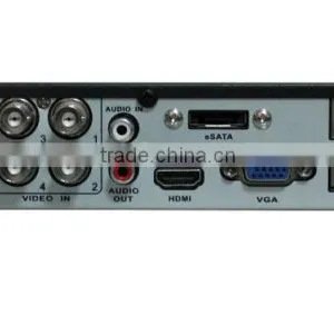4CH Hybrid DVR 720 AHD Camera CCTV Kits thumbnail-2