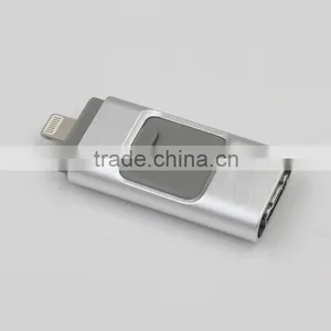 3in1 MicroDrive 32gb Mini Usb Metal Pen Drive OTG for USB Flash Drive thumbnail-6
