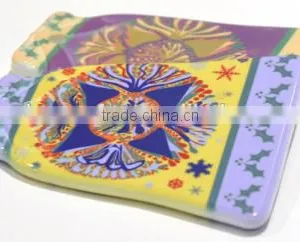 Promotional Blank Sublimation Polymer Windbell Shape Ornament,Plastic Christmas Ornament thumbnail-3