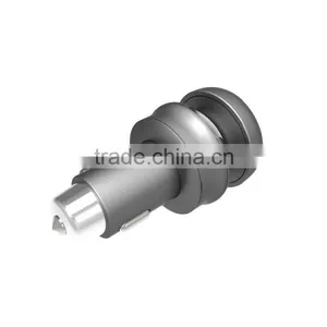 3 USB Ports QC 2.0 Car Charger With LED Light and Big Customized Logo thumbnail-1