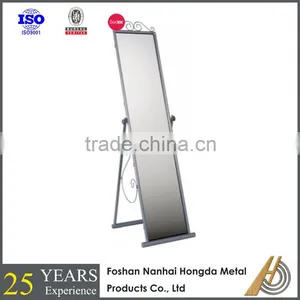 Folding Metal Frame Dressing Mirror thumbnail-1