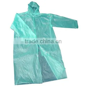 PVC/polyester Long Raincoat thumbnail-2