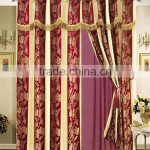Jacquard Curtain With Lining (with Tassels) thumbnail-1