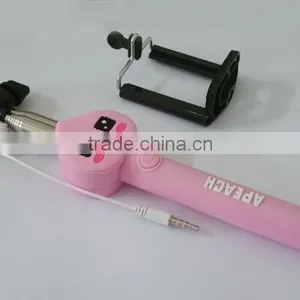 Wholesale Mobile Accessory Hot Selling Gadget Wired Control Selfie Stick thumbnail-2