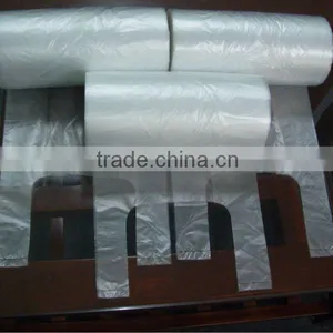 100% Virgin HDPE/LDPE Plastic T-shirt Bags for Shopping Packing thumbnail-1