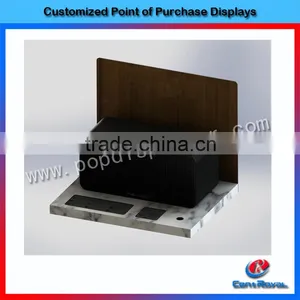 Hot Sale 2016 New Products OEM / ODM Counter Acrylic Bluetooth Speaker Display Stand thumbnail-1