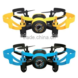 Quadcopter Drones RC Helicopter Quad Copter Toys - Micro Mini Nano Size - 3D Flip Air Light Show - 6 Axis Gyro thumbnail-2