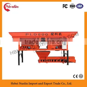 CE ISO Mobile Stationary Concrete Batching Plant Cememt Mixing Machine With Capacity PLD400 Batching Machine thumbnail-5