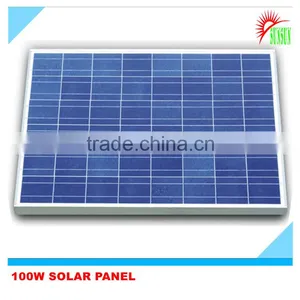SUNSUN High Efficiency 100W Polycrystalline Solar Panel thumbnail-1