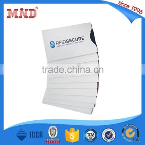 MDBS17 Custom Print RFID Blocking Sleeve For Credit Cards thumbnail-1