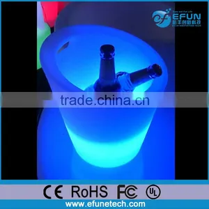 Waterproof Rechargeabale Led Wine Bucket ,led Flower Bucket,plastic Ice Led Bucket thumbnail-3