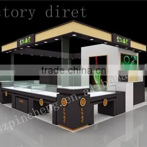 High End Modern Jewelry Store Furniture Interior Design Idea Used Wooden Display Cabinets thumbnail-2