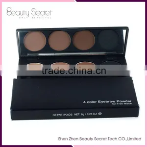 Affordable Private Label Eyebrow Pencils 4 Color Eyebrow Palette With Eyebrow Pencil thumbnail-4