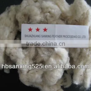 Chinese Wool Noil, 21.5mic, 20-40mm, Raw White Color, VM<5%,nice Quality thumbnail-1