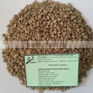VIETNAM DECAFFEINATED ARABICA COFFEE BEANS thumbnail-1