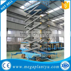 4-18 Meters Height Hydraulic Scissor Lifting Cargos Lifting Platform Equipment thumbnail-2