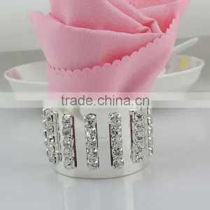 Made in China New Design Wholesale Rhinestone Napkin Rings for Wedding thumbnail-3