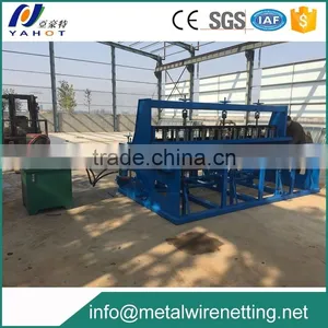 Profession Factory Semiautomatic Crimped Wire Mesh Making Machine thumbnail-1