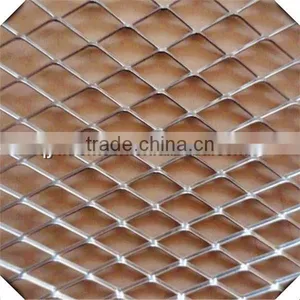 Anti-dazzle and Corrosion Proof Powder Coated Diamond Expanded Metal Mesh thumbnail-2