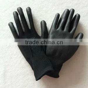 Black pu Coated Gloves thumbnail-2