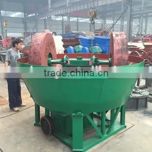 Gold Grinding Machine,roller Wet Pan Mill,minerial Gold Grinding Equipment thumbnail-1