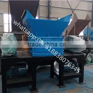 Good Quality Mini Used Tyre Plastic Bottles Wood Metal Shredder Machine For Sale thumbnail-2