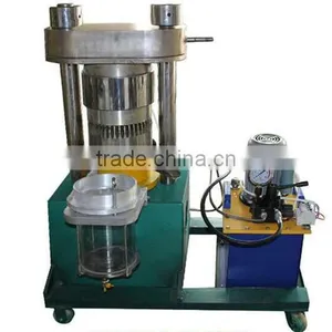 Hot Sealing VP-80T Semi-automatic Almond Oil Press Machine Stainless Steel Neem Seed Hydraulic Oil Press thumbnail-1