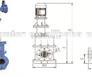 Pipeline Grinder Specification for Sewage Treatment Plant thumbnail-1