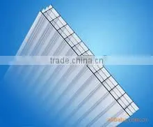 Clear 12mm 4 Layers pc Hollow Sheet for Project Construction thumbnail-1