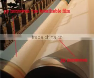 Nonwoven Interlining Fabric PE Coated Non Woven Fabric Painter Drop Cloth Painter Felt thumbnail-1