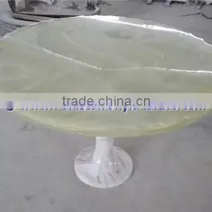 BEAUTIFUL LIGHT GREEN ONYX TABLE TOPS COLLECTION thumbnail-4