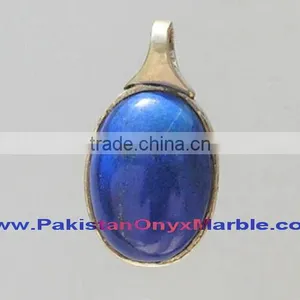 STERLING SILVER PENDANTS LAPIS LAZULI JEWELRY thumbnail-2