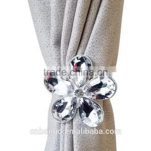 Fancy Clear Acrylic Curtain Holder Curtain Tiebacks thumbnail-1