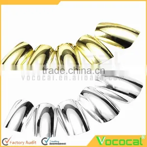 70 PCS Women Ladies Home Salon Metal False Artificial Nail Art Tips Decorations thumbnail-2