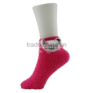 Non-slip Design Soft Animal Floor Socks With Cute 3D Animial thumbnail-3