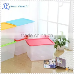 11.5L Hot Sale Colorful Plastic Storage Box With Lock thumbnail-2