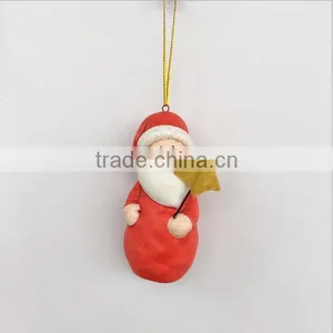 Made in China Small Santa Claus Christmas Wall Hanging Decorations thumbnail-5