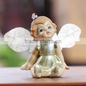 Qute Baby Angel Figurines Resin Fairies Figurines thumbnail-5