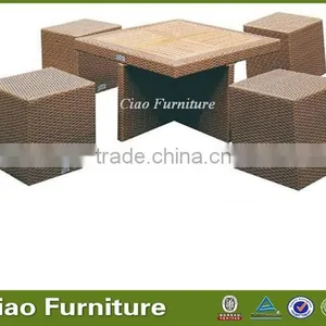 New Design Modern Aluminum & PE Rattan Basket Chair thumbnail-1