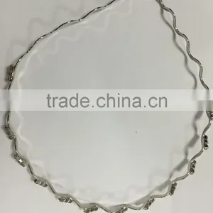 Rhinestone Wave Hairpin Hair Band Headband Accessories Hot Selling thumbnail-1