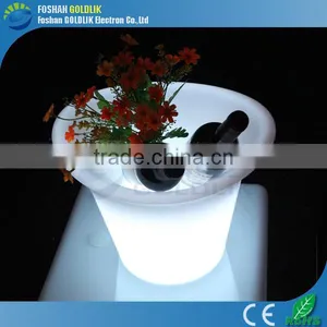 Plastic Colorful Led Lighted Ice Bucket thumbnail-1