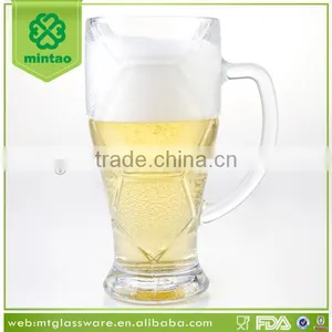 Football Beer Glass Cup/handle Wine Glass Cup thumbnail-1