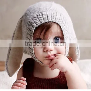 New Autumn Winter Unisex Kids Baby Girls & Boys Knitted Hat thumbnail-1