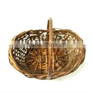 Wholesale Cheap Wicker Basket With Handle thumbnail-2