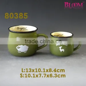 Simple Style Ceramic Milk Mug,colorful Choice Ceramic Mug thumbnail-6